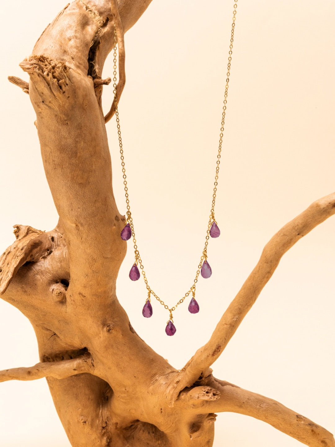 Arrabela Carnelian Drop Single Chain Necklace